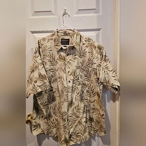 Mens Size 2XL ~ John Rich & Bros Woolrich men's short-sleeve cotton casual shirt